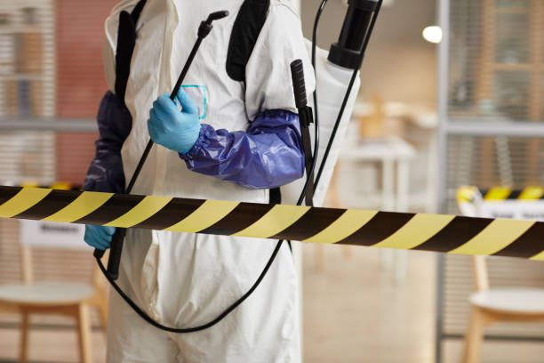 Professional Blood Cleanup technician working in Hampton, MD